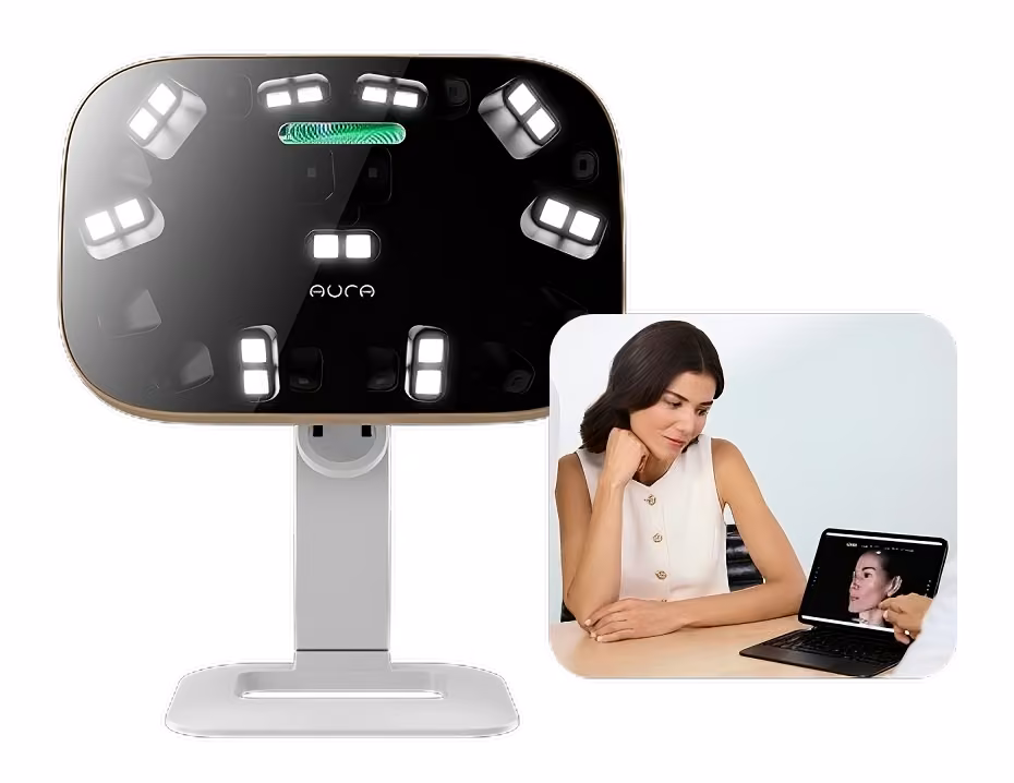 Aura Skin Analysis device and consultation interface